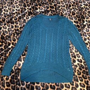 Apt 9 teal sweater